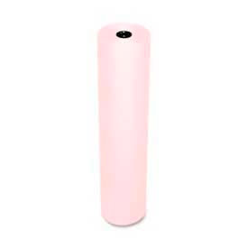 Rainbow Colored Kraft Duo-Finish Paper, 36"W x 1000'L, Pink
