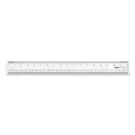 See Through Acrylic Ruler, 18" Long, Clear
