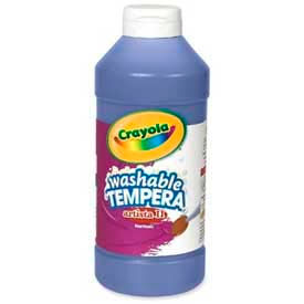 Artista II Washable Tempera Paint, Nontoxic, 16 oz., Blue
