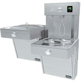 Elkay LVRCTL8WSK ezH2O VR Bi-Level Bottle Filling Station & Bubbler, Filtered, Stainless Steel