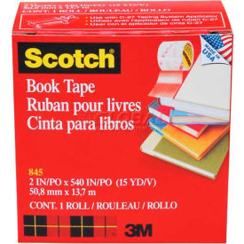Book Tape, 2" x 540", 3" Core, 1 Roll