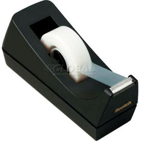 Economical Desktop Tape Dispenser, Black, 1 Pack