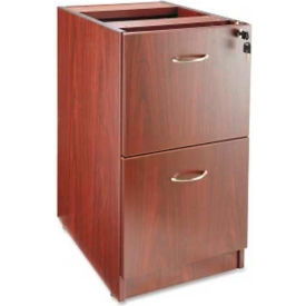 Pedestal - 16"W x 22"D x 28-1/4"H - Mahogany - Essentials