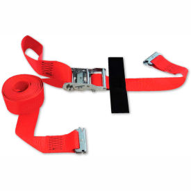 E-Track Ratchet Strap Tie-Down, 2" x 16', 4400 Lb. Cap.