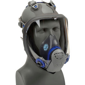 FX Full Facepiece Reusable Respirator With Scotchgard Protector, Large