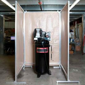 Stock 2 Sided Sound Control Screen - 5'W & 7'W x 6'8"H