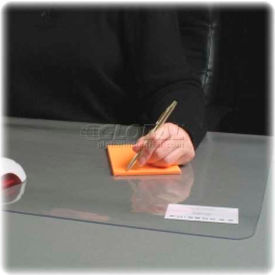 Clear Desk Pad, PVC, 24"W x 19"D