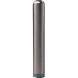 4"W X 24"H Stainless Steel Threaded Bollard W/ Threaded Base
