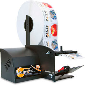 High Speed Electric Label Dispenser, 11"L x 10-13/16"W x 14-1/2"H, Black