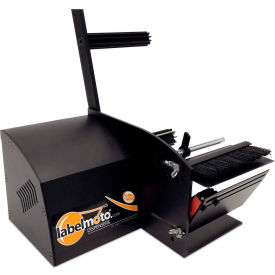 International Electric Die Cut & Short Label Dispenser, 11"L x 10-13/16"W x 14-1/2"H, Black