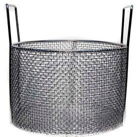 Stainless Mesh Basket Usable 12x8, Round, #4 Mesh, Price Each for Qty 5+