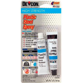 Plastic Steel Epoxy, 2-1 Oz. Tubes