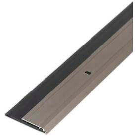 Deluxe Aluminum & Vinyl Door Sweep, Satin Nickel, 36"
