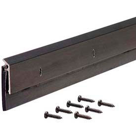 Commercial Grade Door Sweep W/EPDM Rubber Insert, Bronze, 36"