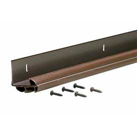 Adjustable Door Bottom with PVC Insert, Brown, 36"
