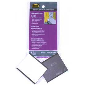Door Corner Seals, Brown, 3"W x 5"L