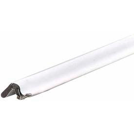Kerf Weatherstrip, White, 96"