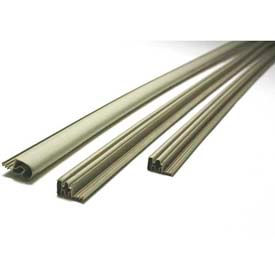 Steel Door Magnetic Weatherstrip Set, Beige, 3 Pieces