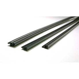 Steel Door Magnetic Weatherstrip, Brown, 36" x 81"