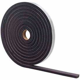 Low Density Foam Tape (Open Cell), Gray, 3/16" x 3/8" x 17'
