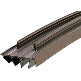 Kerf Style Replacement Door Bottom With Vinyl Fins, Brown, Length: 35-3/4"
