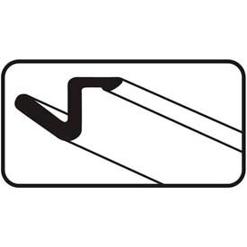 Compression Replacement Weatherstrip, Brown, 81"