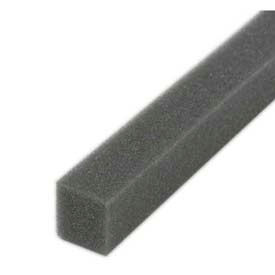 Air Conditioner Weatherstrip, 42"L x 2-1/4"W x 2-1/4"H, Gray