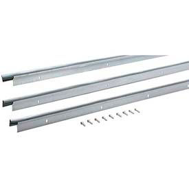 Flat Profile Door Jamb Weatherstrip Kit, Silver