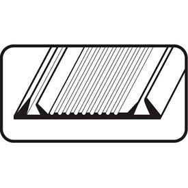 Replacement Vinyl Threshold Insert, 36", Gray
