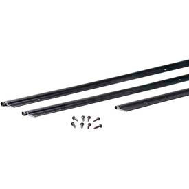 Flat Profile Door Jamb Weatherstrip Kit, Bronze, 72" x 84"