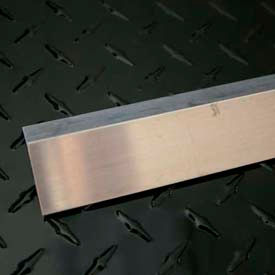 Aluminum Angle Equal Leg, 72"L x 3/4"W x 3/4"H x 1/8"D, Anodized Silver