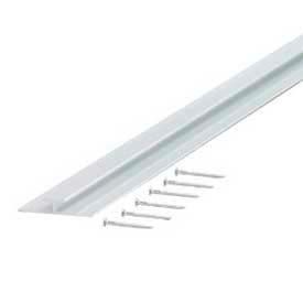 Decorative Aluminum Divider With Nails, 72"L, For 1/16" Thickness, Anodized