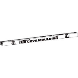 Self-Stick Tub Molding, 60"L X 1-/1/2"W, White