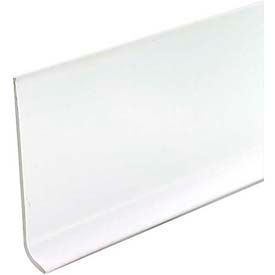 Wallbase/Dry Back, 60'L X 4"W, White
