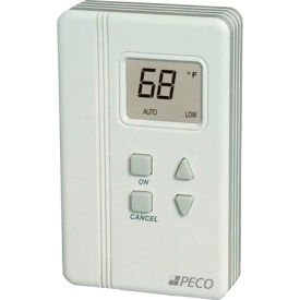 Trane Compatible Zone Sensor SDP155-008 Digital Display, Temp Adjust, On, Cancel, Comm Jack