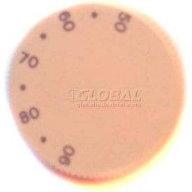Horizontal Knob, Marked degrees Fahrenheit - For T155 & T167 Thermostats, Package of 10
