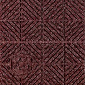 Waterhog Eco Premier Carpet Tile, Diagonal, 18"L X 18"W X 1/4"H, Black Smoke, 12-Pack