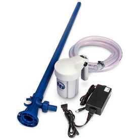 40" Drum Pump Kit - PolyPro Pump Tube - 316SS Shaft - Rechargeable Motor
