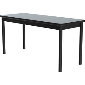 Science Lab Table - Laminate Top - 30"W x 72"L x 36"H - Gray Granite