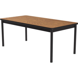 Library Tables 30"W x 72"L x 29"H - Medium Oak