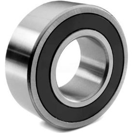 Double Row Angular Contact Bearings, 2 Rubber Seals, Heavy Duty, 40mm Bore, 90mm OD