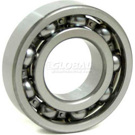 Deep Groove Ball Bearings (Metric) 6010/C3, Open, Light Duty, 50mm Bore, 80mm OD