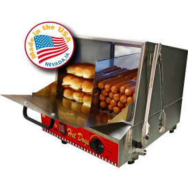 Classic Dog Hot Dog Steamer, 192 Hot Dogs/30 Buns, 120V