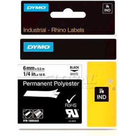 Rhino 3/4"Clear Permanent Poly Labels