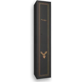 American Furniture Classics 905 Steel Gun Storage Cabinet, 5 Long Guns