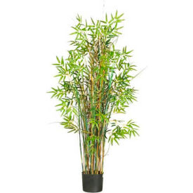 Nearly Natural 5' Bamboo Grass Silk Plant
