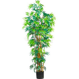 6' Curved Bamboo Silk Tree