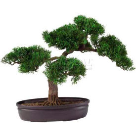 16'' Cedar Bonsai Silk Plant