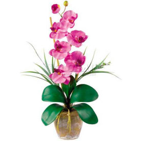 Phalaenopsis Silk Orchid Flower Arrangement, Mauve