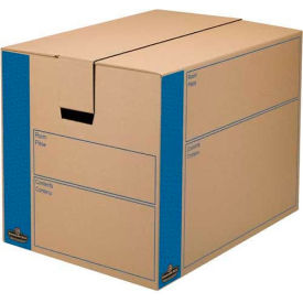 Smoothmove Large Moving & Storage Boxes, 24"L x 18"W x 18"H, Kraft
